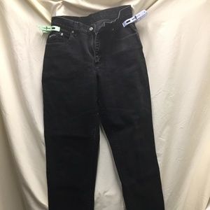 RIDER BLACK STRAIGHT LEG JEANS